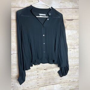 Urban Outfitters Button Down Blouse Size Small Petite